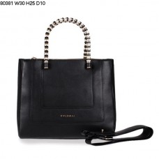 Nieuwe Bvlgari Hand Carry Serpenti Ferrari leren tas, zwart, 80381 Nieuwe Bvlgari Hand Carry Serpenti Ferrari leren tas, zwart, 80381