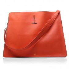 Celine Original leren schoudertas oranje 3355 Celine Original leren schoudertas oranje 3355