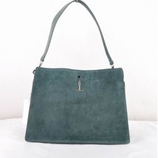 Celine EDGE Suède Lederen Tas Groen 309 Celine EDGE Suède Lederen Tas Groen 309