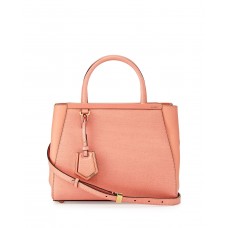 Fendi 2Jours Mini Shopping Tote Roze Fendi 2Jours Mini Shopping Tote Roze